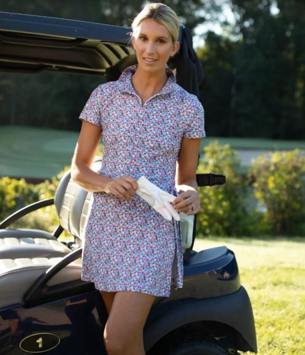 Smith & Quinn The Ivy Dress Isle of Poppies Ditsy Golf Skort Tenniscore Luxury S